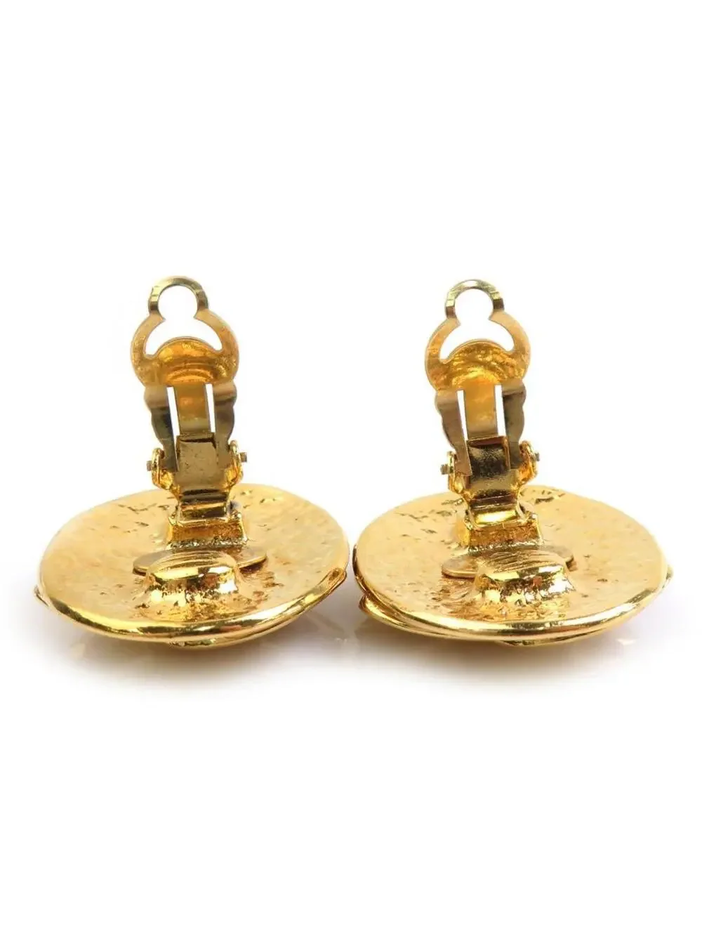 Auth Chanel Vintage Cc Logo Earrings #294130C32B